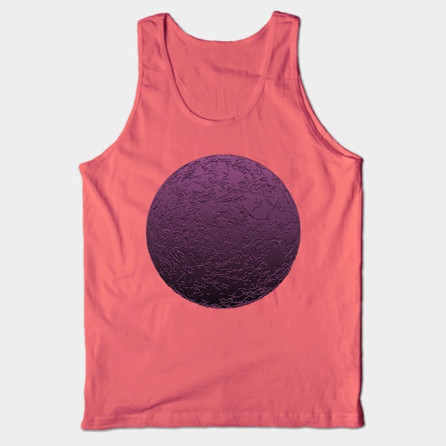 Purple Moon Tank Top by sasquatchbear